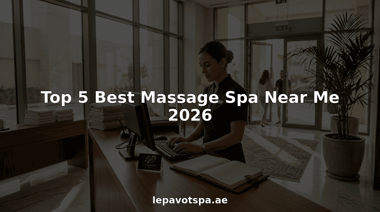 Top 5 Best Massage Spa Near Me 2026